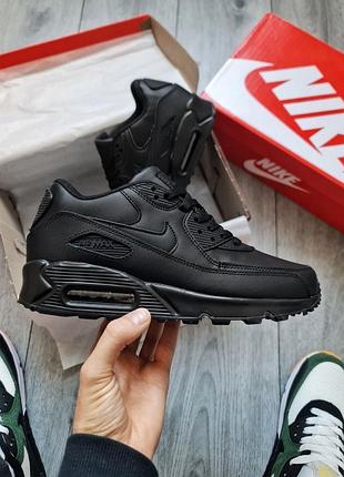 Кросівки nike air max 90 leather black