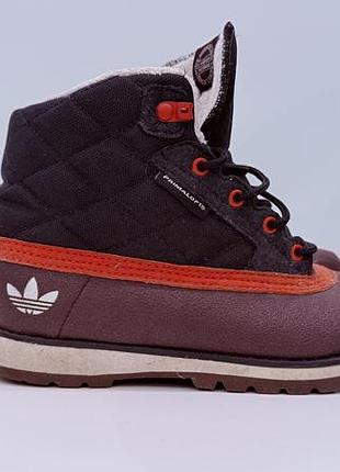 Черевики для хлопчика adidas, коричневі, 21 см устілка