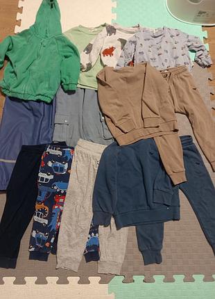 Комплект одягу для хлопчика 3-4 роки h&m next primark george штани джогери светр джемпер світшот костюм худі
