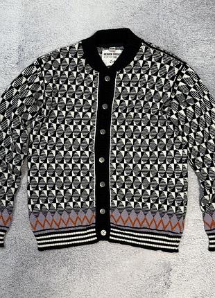 Рідкісний вовняний кардиган светр dale of norway x henrik vibskov оригінал xl