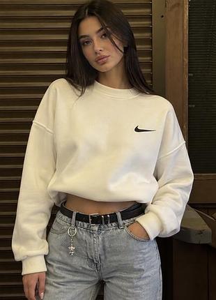 Світшот nike оверсайз білий 2