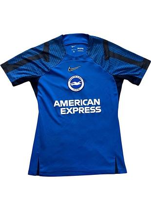 Оригінальна футбольна футболка brighton & hove albion nike (home, 2022/23) size s