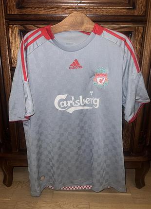 Оригінальна виїзна футбольна форма liverpool fc (adidas) — торрес 9, 2008/09