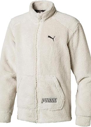 Плюшева куртка шерпа puma  146 р.