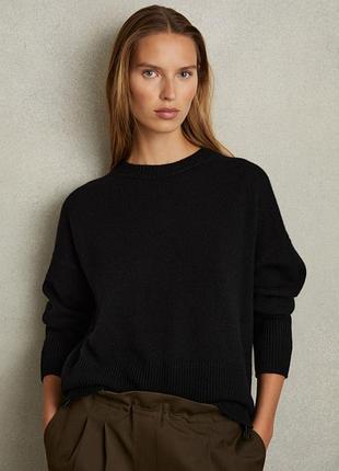 Люксовий базовий джемпер reiss martha (вовна, кашемір)
