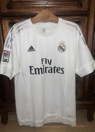 Оригінальна футбольна футболка real madrid (реал мадрид) adidas climacool