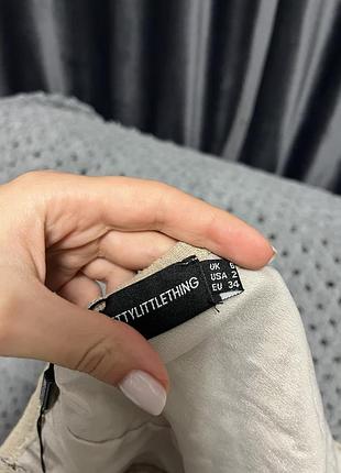 Бежевий текстурний топ plt 5