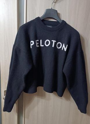 Шерсть+кашемір светр peloton