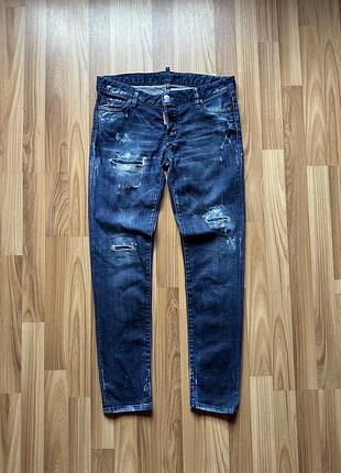 Оригінальні брендові жіночі джинси dsquared2 jennifer (розмір 42 / xs-s) made in italy
