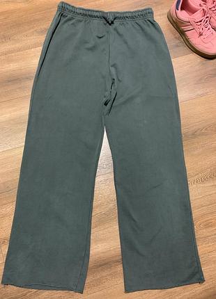 Сірі спортивні штани zara оверсайз / широкі джогери zara в ідеальному стані, розмір l xxl