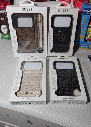 Новые оригинал чехлы чехол guess iphone 17 18 pro pro max