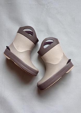 Резиновые сапоги сапожки гумові чоботи clarks 23p