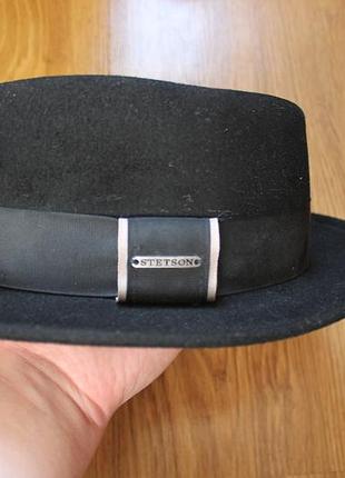 Шляпа унисекс шляпа stetson hoboken vitafelt шерстяная (размер s, 54-55 см)