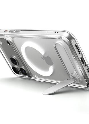 Защитный чехол с подставкой spigen ultra hybrid s magfit для apple iphone 17 pro max, magsafe