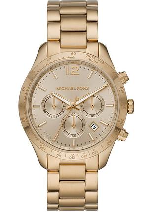 Годинник наручний michael kors золотистий хронограф