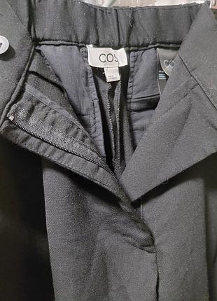 Брюки шерстяные ,черные от cos 5