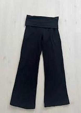 Спортивные эластичные брюки - клеш/ l/brend h&amp;m