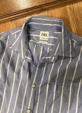 Мужская рубашка zara 2