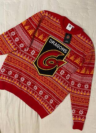 Новый новогодний свитер dragons official merchandise (размер xxl)