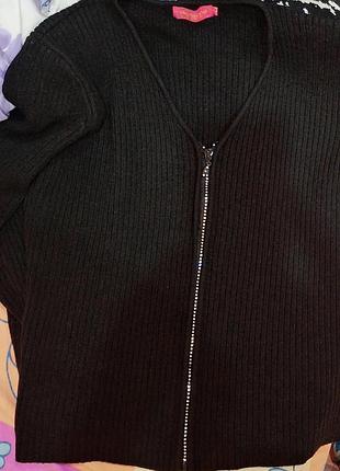 Очень теплая зимняя кофта из шерсти dafenna, размер 52 ( xl-xl)