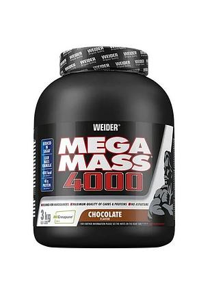 Гейнер giant mega mass 4000 3000 г шоколад — weider