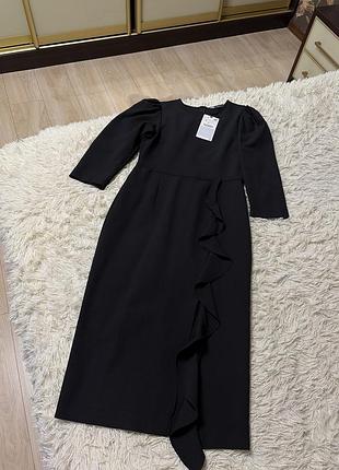 Плаття міді жіноче zara  стильне 4