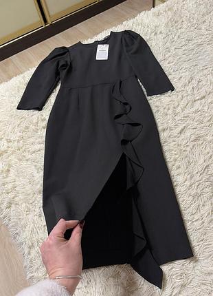Плаття міді жіноче zara  стильне 5