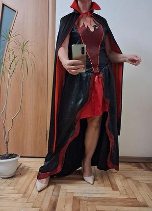 Красивый карнавальный костюм на хелловин размер 14-16