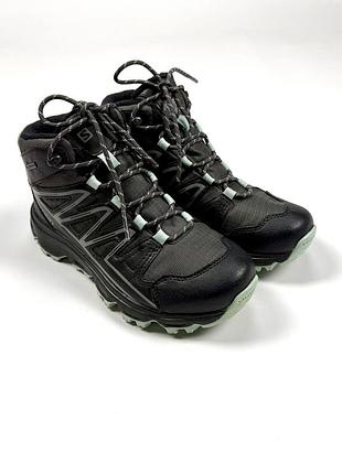 Ботинки женские salomon cruzano 3 mid BSDx w black l41255500 размер 38, стелька 24