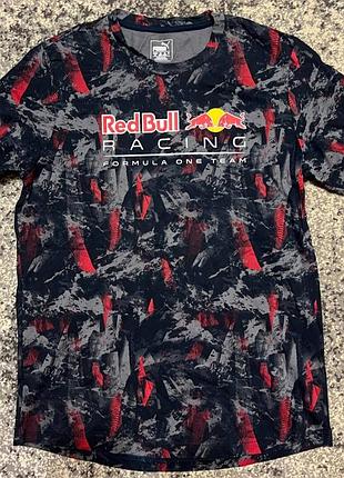 Футболка puma red bull racing allover tee (l)