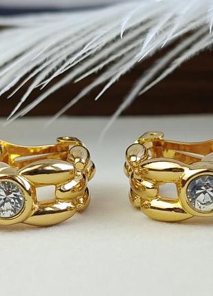 Вінтажні кліпси christian dior