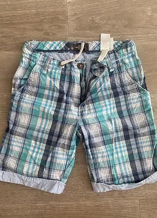Шорти h&m у клітинку, р. 164 см