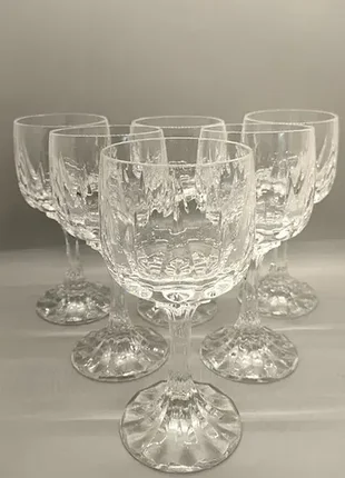 Хрустальные бокалы villeroy &amp; boch "arabelle", 15 см - состояние люкс