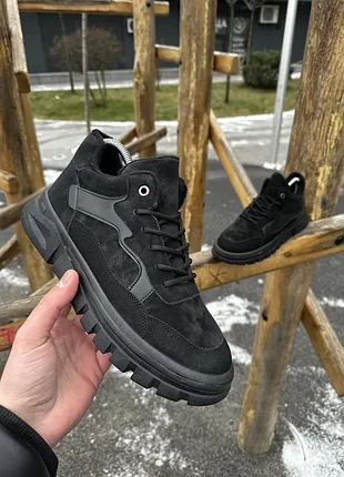 Зимові чоловічі черевики vio (black) 9-775