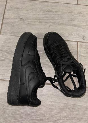 Кросівки nike air force чорні