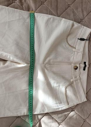 Брюки жіночі massimo dutti кремові 6