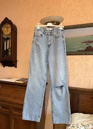 Стильні джинси cher17 wide-leg