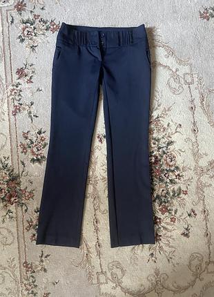 Брюки жіночі lexss fashion класичні темно-сині розмір 32 xxs-xs
