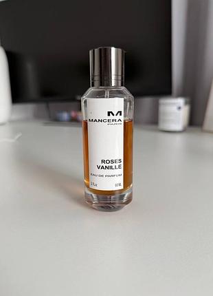 Парфуми mancera roses vanille, унісекс, 40 мл (залишок від 60 мл) оригінал
