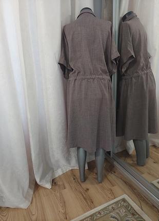 Котоново-віскозне плаття 👗 сорочка 4