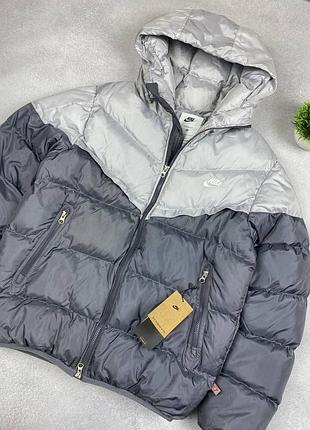 ‼️поповнення‼️  ✔️пуховик від nike storm-fit windrunner primaloft 4