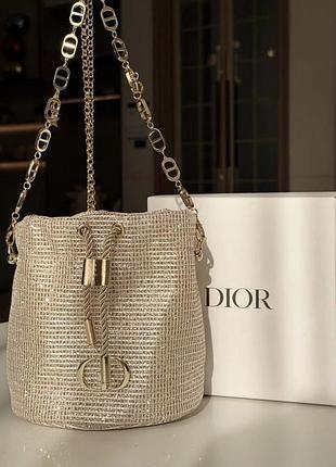 Сумка dior beauty holiday vip gift bucket bag