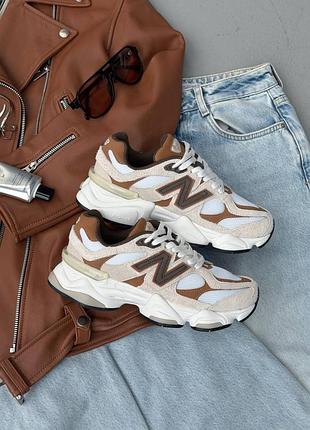 Кроссовки new balance 9060 " breakfast tea "