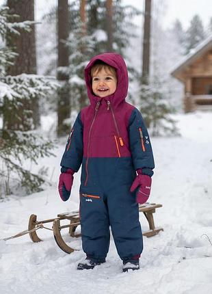 Дитячий зимовий термокомбінезон wedze x-warm pull'n fit від торгової мережі decathlon.