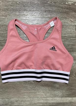 Оригінальний спортивний топ adidas climate size s