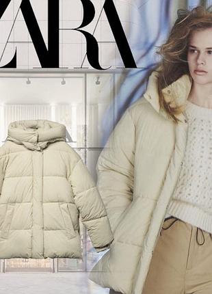 Зимовий пуфер куртка zara