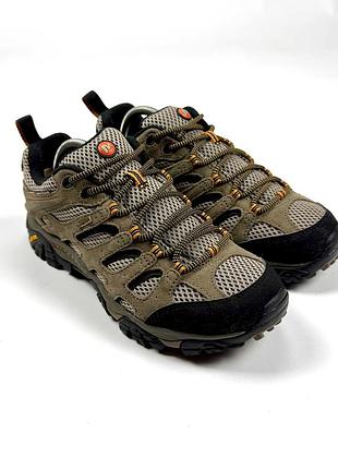 Чоловічі трекінгові кросівки merrell moab ventilator gore-tex розмір 43 хакі коричневі