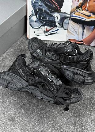 Р.39-41 кроссовки balenciaga 3xl black артикул 1094