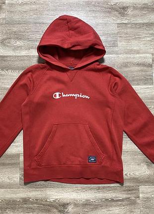 Оригінальне вінтажне жіноче худі champion logo size m