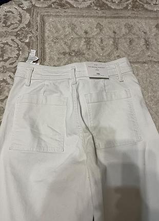 Білі джинси zara 5